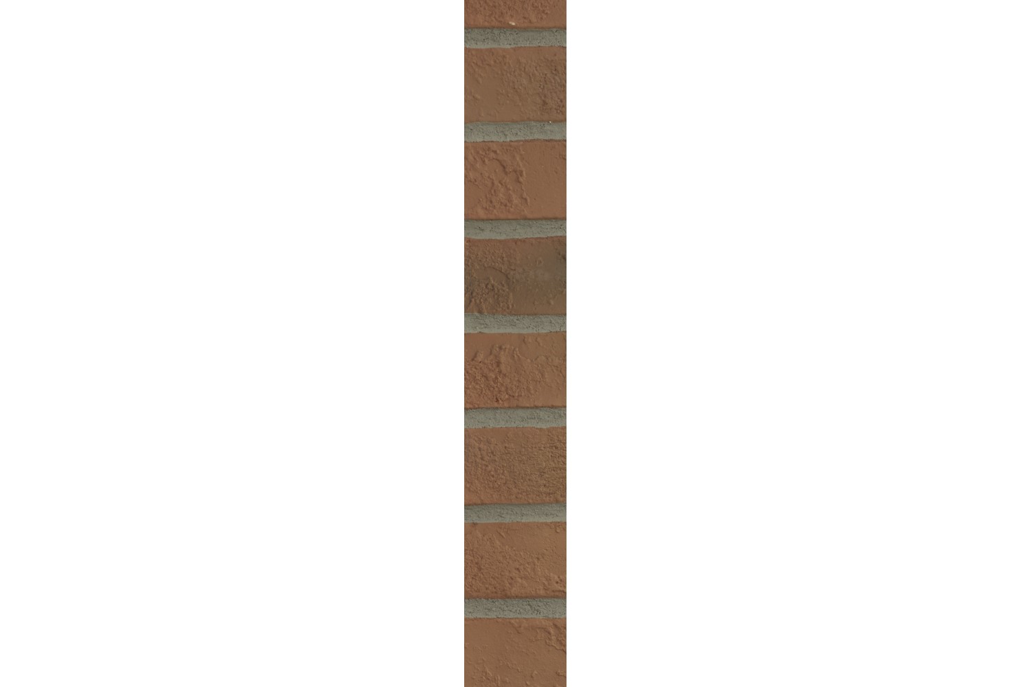 Rustic Brick Ledger - Burnt Orange