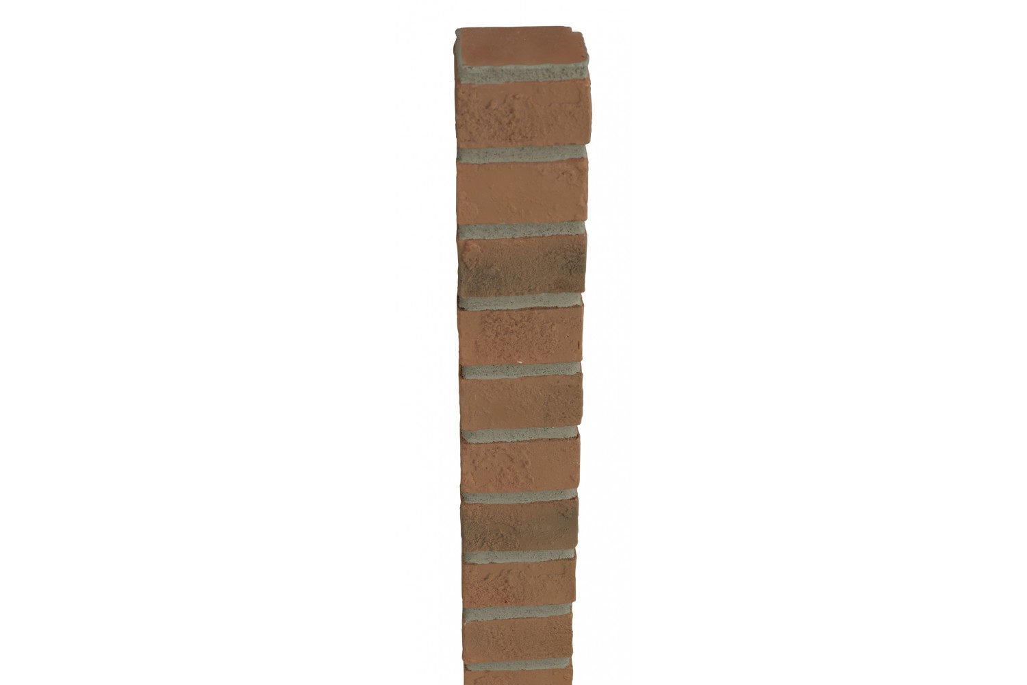 Rustic Brick Ledger - Burnt Orange