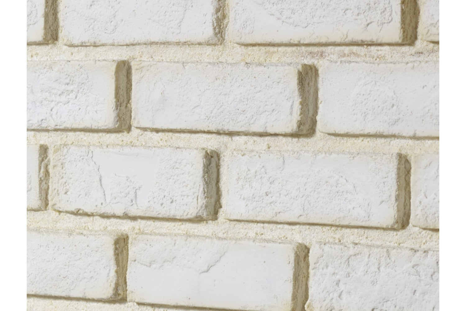 Tumbled Select Brick Faux Wall Panels Interlock - Primed/Unfinished