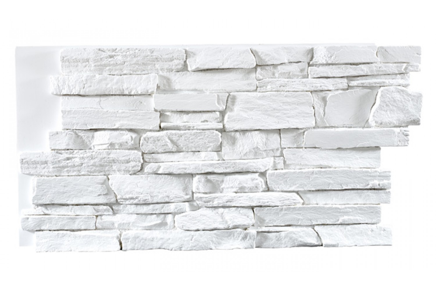 Ledgestone Select Panels Interlock White Image 1