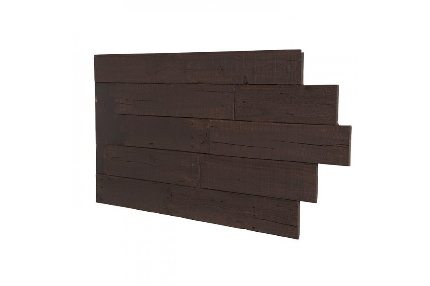 Pallet Deconstructed Dark Brown side view