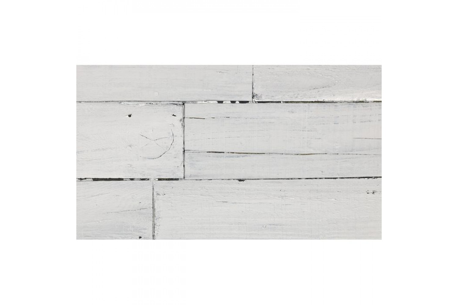 Pallet Deconstructed Whitewash Wood Grain Detail