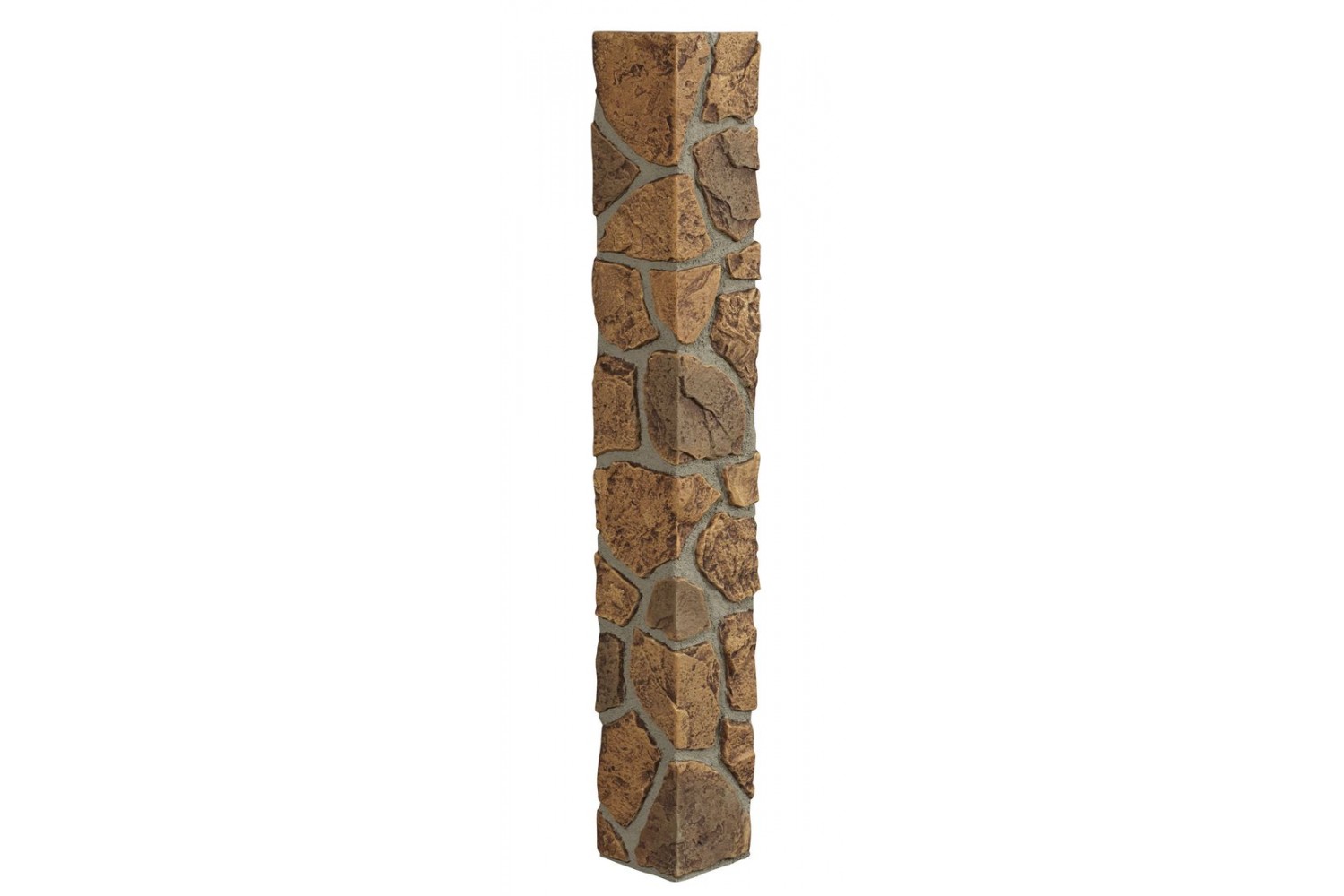 Rock Random Select Corner - Tan Gray Grout