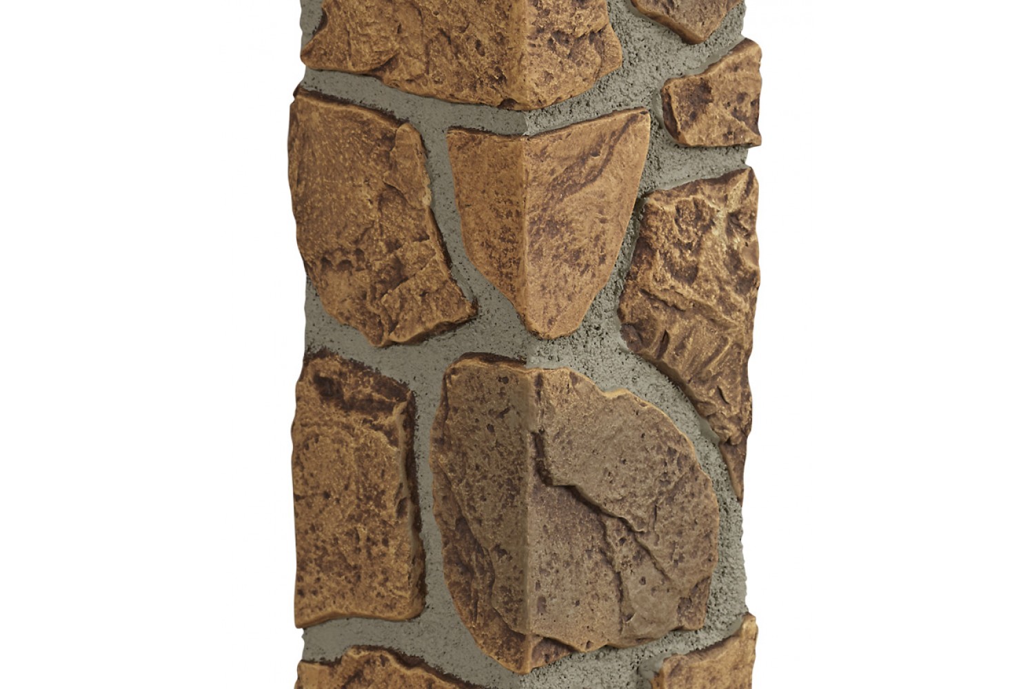 Rock Random Select Corner - Tan Gray Grout