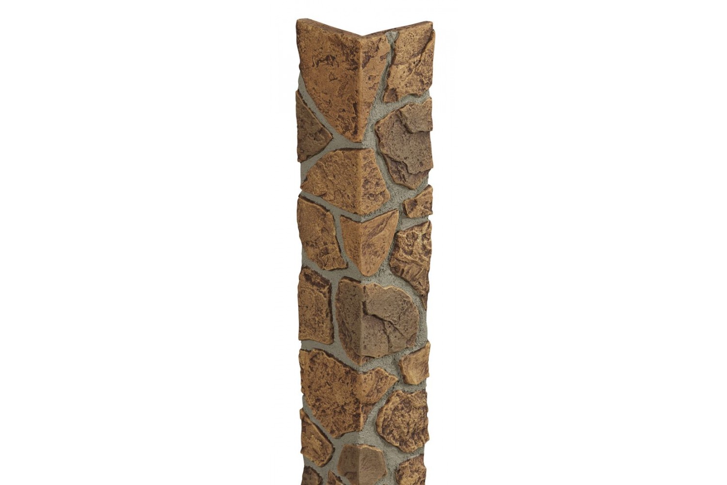 Rock Random Select Corner - Tan Gray Grout