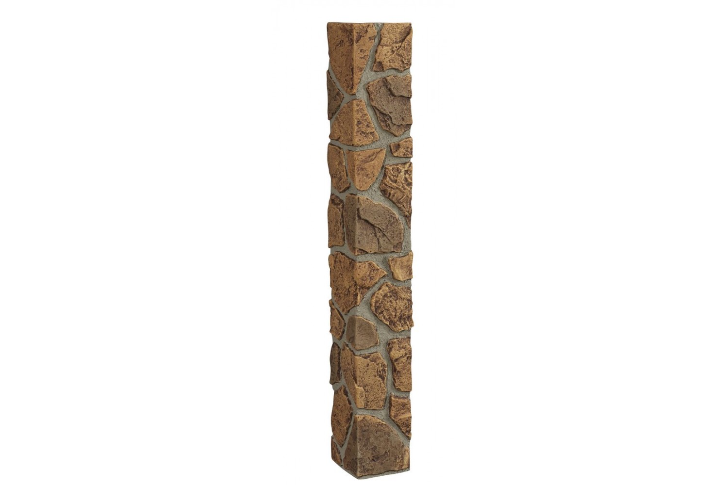 Rock Random Select Corner - Tan Gray Grout
